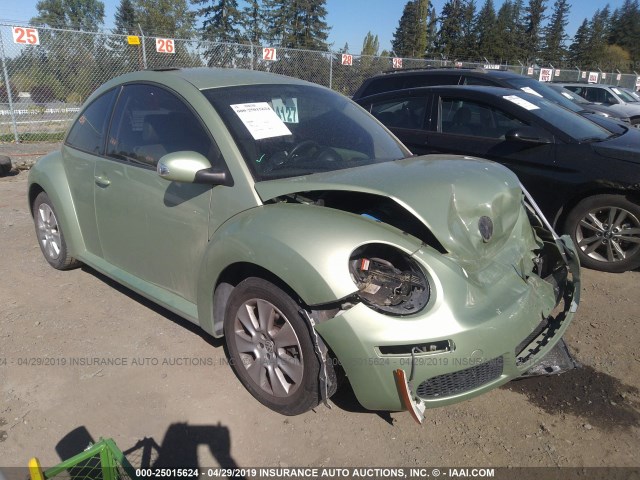 3VWPW31C18M519720 - 2008 VOLKSWAGEN NEW BEETLE S GREEN photo 1