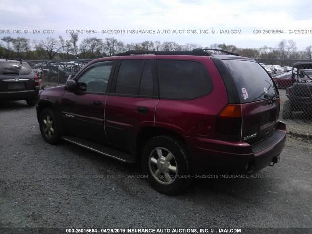 1GKDT13S952185824 - 2005 GMC ENVOY RED photo 3