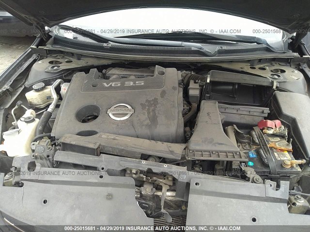 1N4BL2AP1BN405061 - 2011 NISSAN ALTIMA SR GRAY photo 10