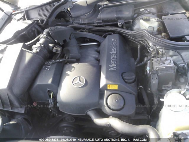 WDBJF65H9XA872328 - 1999 MERCEDES-BENZ E 320 SILVER photo 10