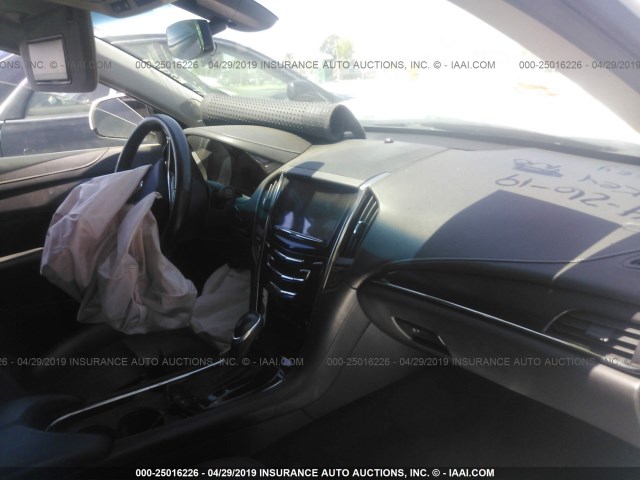 1G6AA5RX5F0112190 - 2015 CADILLAC ATS WHITE photo 5