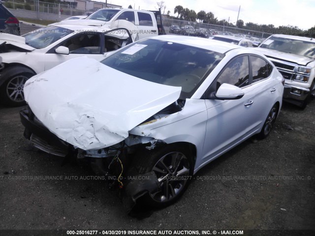 5NPD84LF4HH011650 - 2017 HYUNDAI ELANTRA SE/VALUE/LIMITED 白色 照片 2