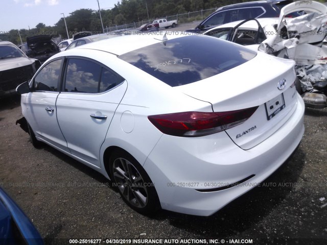 5NPD84LF4HH011650 - 2017 HYUNDAI ELANTRA SE/VALUE/LIMITED 白色 照片 3