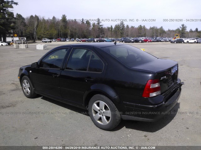 3VWSR69M15M045179 - 2005 VOLKSWAGEN JETTA GLS TDI BLACK photo 3