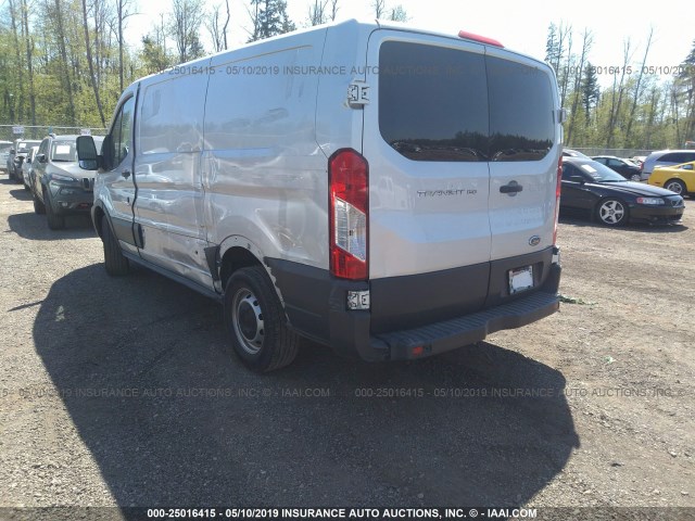 1FTNE1YM6FKB02159 - 2015 FORD TRANSIT T-150 GRAY photo 3