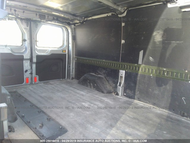 1FTNE1YM6FKB02159 - 2015 FORD TRANSIT T-150 GRAY photo 8