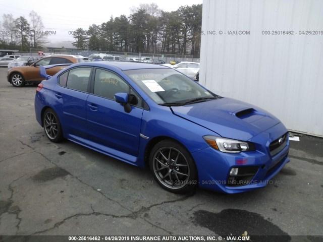 JF1VA2Y64G9827681 - 2016 SUBARU WRX STI/LIMITED BLUE photo 1