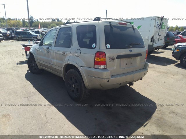 1FMCU94164KB34137 - 2004 FORD ESCAPE LIMITED GRAY photo 3