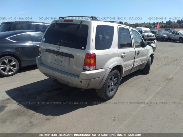 1FMCU94164KB34137 - 2004 FORD ESCAPE LIMITED GRAY photo 4