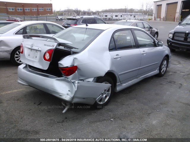 1NXBR30EX5Z546635 - 2005 TOYOTA COROLLA CE/LE/S SILVER photo 4