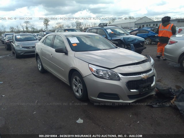 1G11B5SL7FF218437 - 2015 CHEVROLET MALIBU LS GOLD photo 1