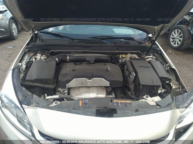 1G11B5SL7FF218437 - 2015 CHEVROLET MALIBU LS GOLD photo 10