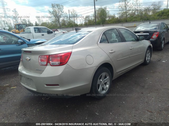 1G11B5SL7FF218437 - 2015 CHEVROLET MALIBU LS GOLD photo 4