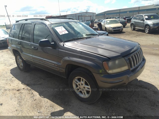 1J4GX48S24C212887 - 2004 JEEP GRAND CHEROKEE LAREDO/COLUMBIA/FREEDOM 灰色 照片 1