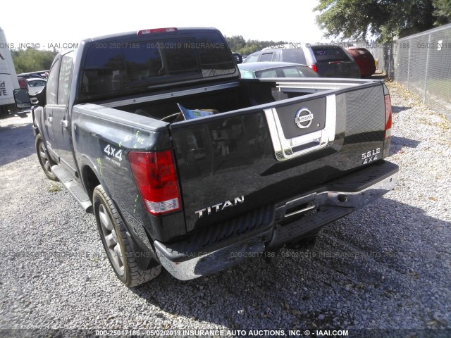 1N6AA07C78N358337 - 2008 NISSAN TITAN XE/SE/LE/PRO-4X GREEN photo 3