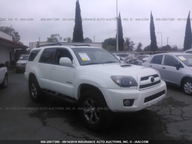 JTEZU14R18K020019 - 2008 TOYOTA 4RUNNER SR5/SPORT WHITE photo 1