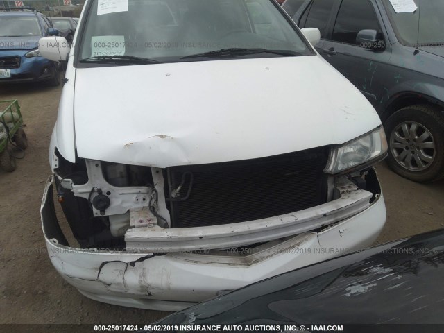 5FNRL18964B137961 - 2004 HONDA ODYSSEY EXL WHITE photo 6