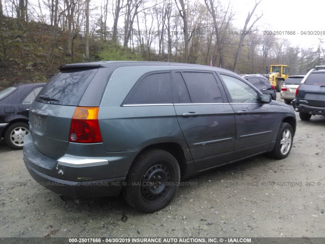 2C8GM68424R388615 - 2004 CHRYSLER PACIFICA GREEN photo 4