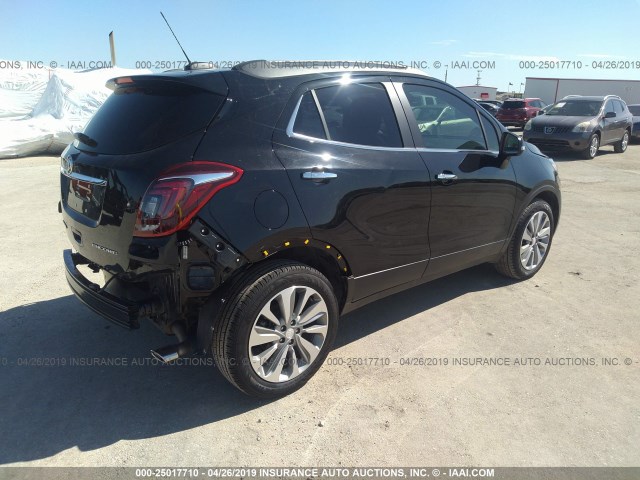 KL4CJASB3KB705620 - 2019 BUICK ENCORE PREFERRED BLACK photo 4