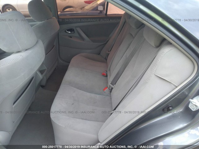 4T4BF3EK0BR137794 - 2011 TOYOTA CAMRY SE/LE/XLE 灰色 照片 8
