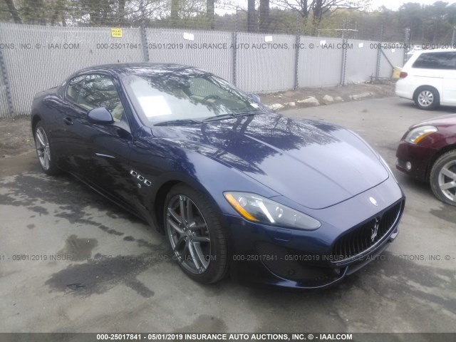 ZAM45VLA2H0243658 - 2017 MASERATI GRANTURISMO S/SPORT/MC BLUE photo 1