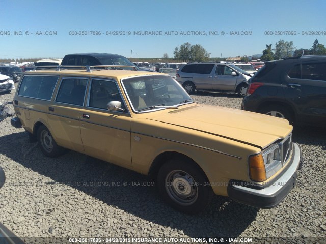 VC24545M1218534 - 1979 VOLVO 245 DL YELLOW photo 1