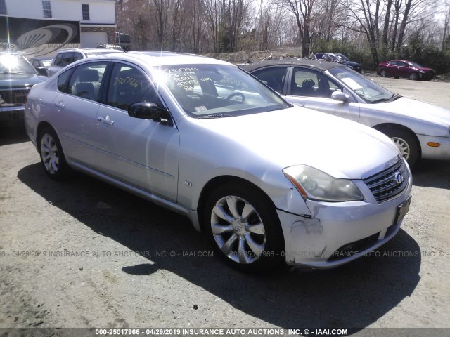 JNKAY01F06M255053 - 2006 INFINITI M35 SPORT SILVER photo 1