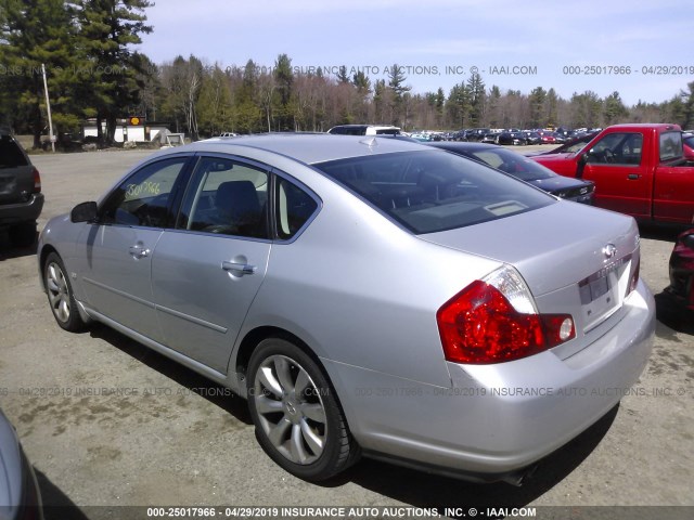 JNKAY01F06M255053 - 2006 INFINITI M35 SPORT SILVER photo 3