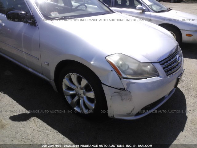 JNKAY01F06M255053 - 2006 INFINITI M35 SPORT SILVER photo 6