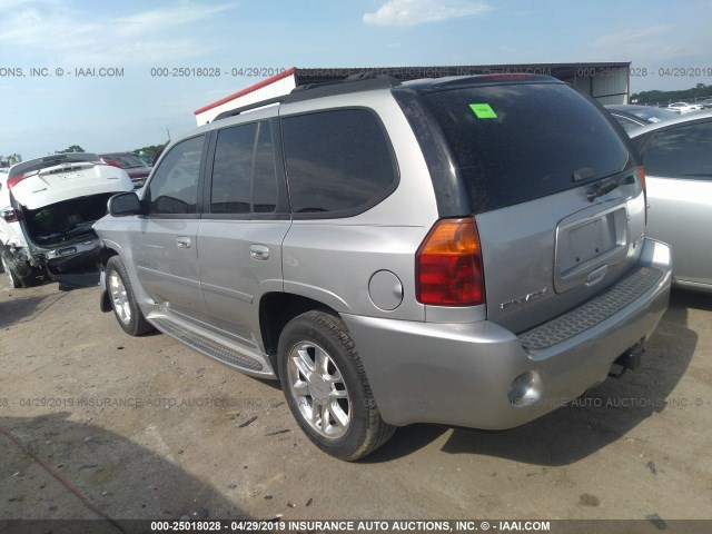 1GKES63M072146564 - 2007 GMC ENVOY DENALI SILVER photo 3