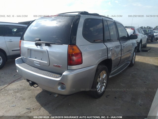 1GKES63M072146564 - 2007 GMC ENVOY DENALI SILVER photo 4