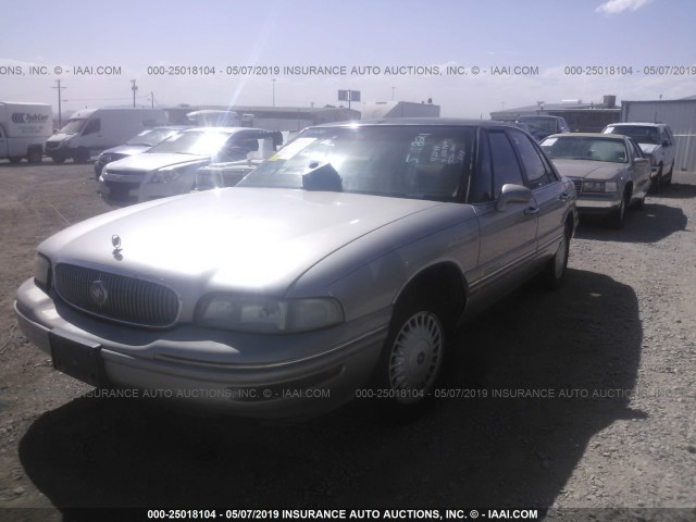 1G4HR52K6VH511821 - 1997 BUICK LESABRE LIMITED GOLD photo 2