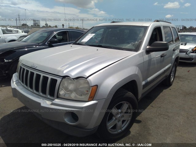 1J4HS48N76C254620 - 2006 JEEP GRAND CHEROKEE LAREDO/COLUMBIA/FREEDOM 银色 照片 2