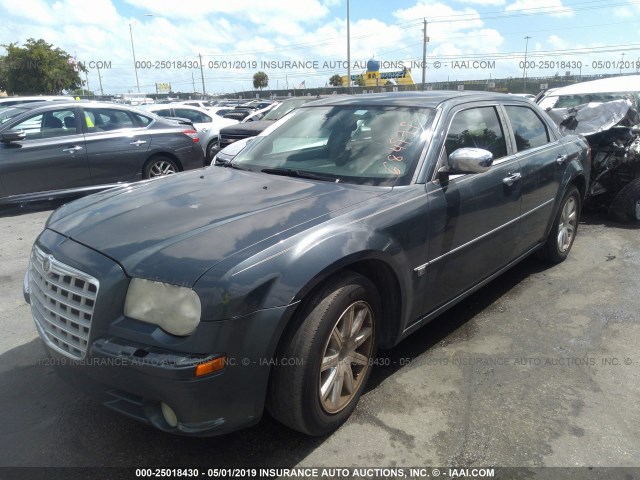 2C3KA63H67H684976 - 2007 CHRYSLER 300C BLUE photo 6