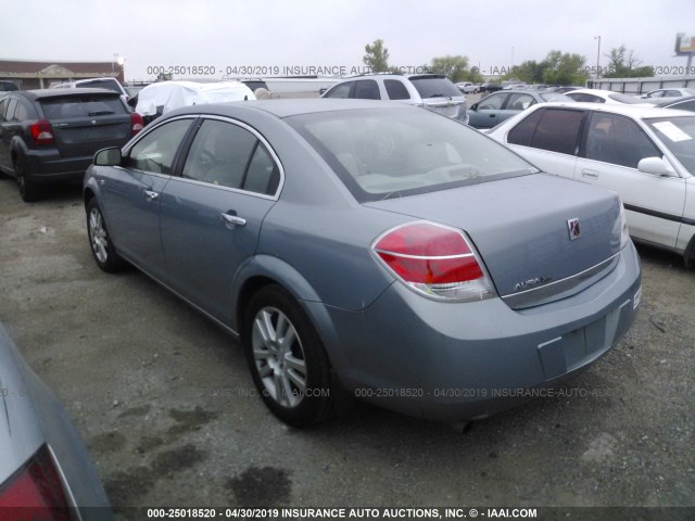 1G8ZV57B69F156433 - 2009 SATURN AURA XR Light Blue photo 3