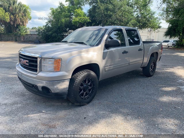 3GTEC13C08G247938 - 2008 GMC SIERRA BEIGE photo 2