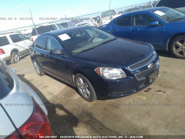 1G1ZB5E19BF208533 - 2011 CHEVROLET MALIBU LS BLUE photo 1