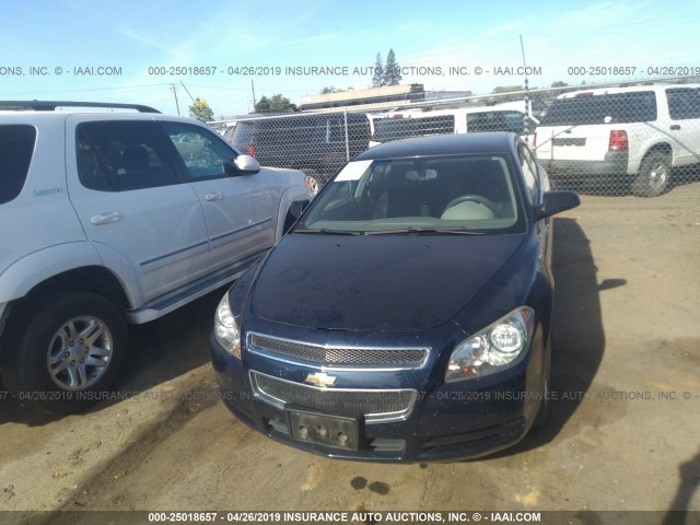 1G1ZB5E19BF208533 - 2011 CHEVROLET MALIBU LS BLUE photo 6
