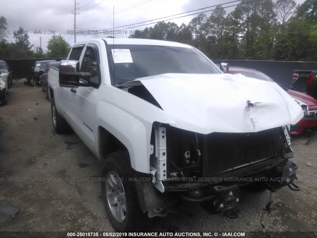 3GCUKNEC1HG163467 - 2017 CHEVROLET SILVERADO K1500/K1500 LS WHITE photo 1