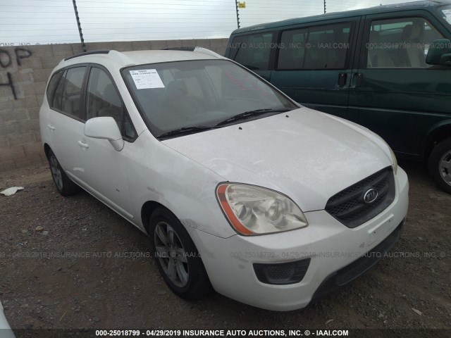 KNAFG525177067443 - 2007 KIA RONDO LX/EX WHITE photo 1