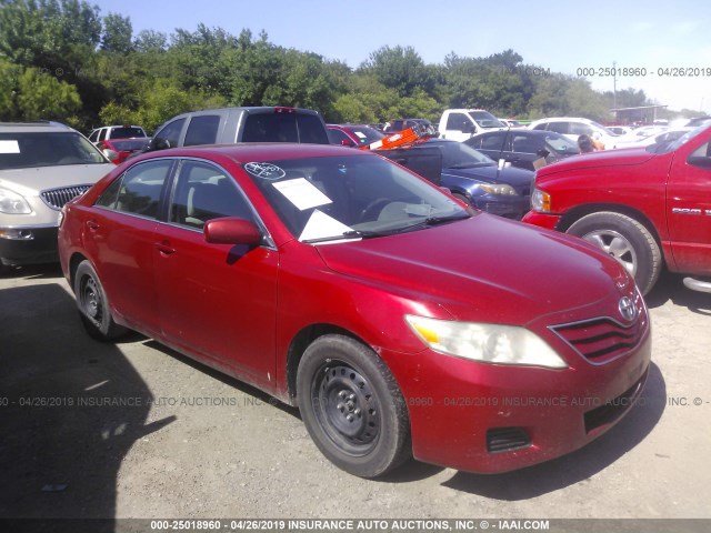 4T1BF3EKXBU714471 - 2011 TOYOTA CAMRY SE/LE/XLE RED photo 1