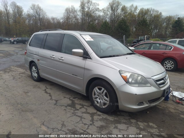 5FNRL38717B400291 - 2007 HONDA ODYSSEY EXL GRAY photo 1