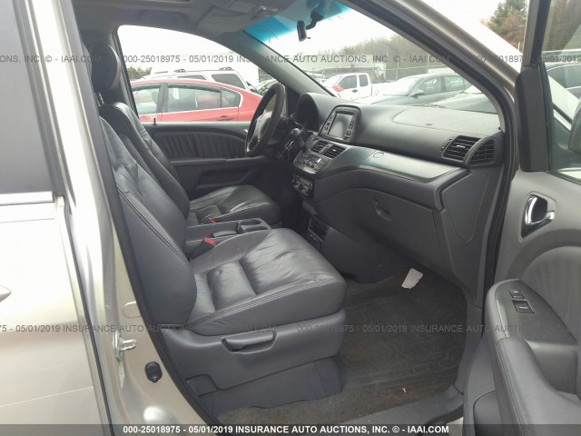 5FNRL38717B400291 - 2007 HONDA ODYSSEY EXL GRAY photo 5