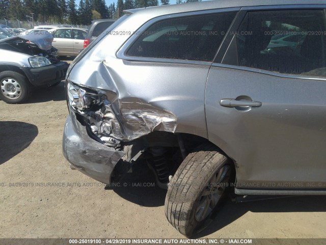 JM3ER2WM6A0327447 - 2010 MAZDA CX-7 SILVER photo 6