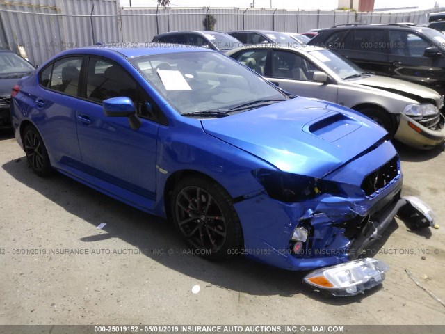 JF1VA1F63K8818434 - 2019 SUBARU WRX LIMITED BLUE photo 1