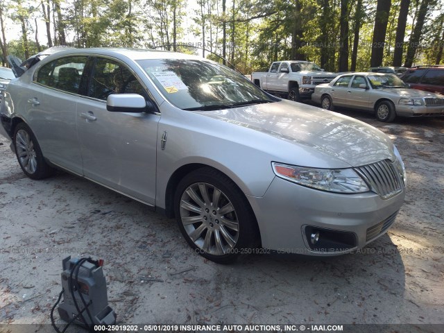 1LNHL9DR8AG609610 - 2010 LINCOLN MKS SILVER photo 1