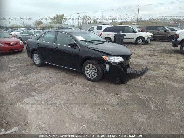 4T4BF1FK3ER412887 - 2014 TOYOTA CAMRY L/SE/LE/XLE 黑色 照片 1