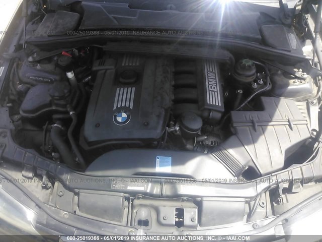 WBAUP9C57BVL90686 - 2011 BMW 128 I BLACK photo 10