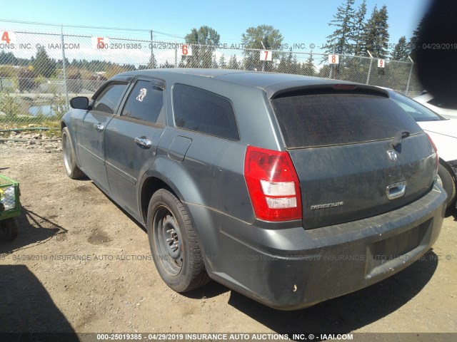 2D4FV48T75H624711 - 2005 DODGE MAGNUM SE Light Blue photo 3