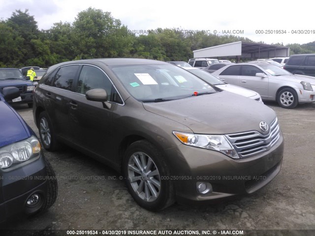 4T3ZE11A59U001966 - 2009 TOYOTA VENZA BROWN photo 1